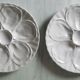 Ensemble de 6 assiettes Pillivuyt porcelaine blanche