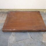 Large old wooden painter's case