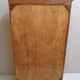 Vintage oak open bookcase