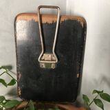 Former barber beveled mirror 23,5x16cm