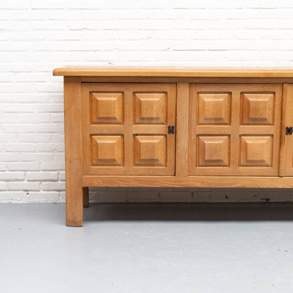 Brutalist French sideboard 1970s