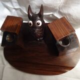 Ink wood fox terrier