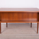 Mid-Century Danish Teak Desk, 1960s