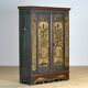 German folk art bridal armoire, 1809