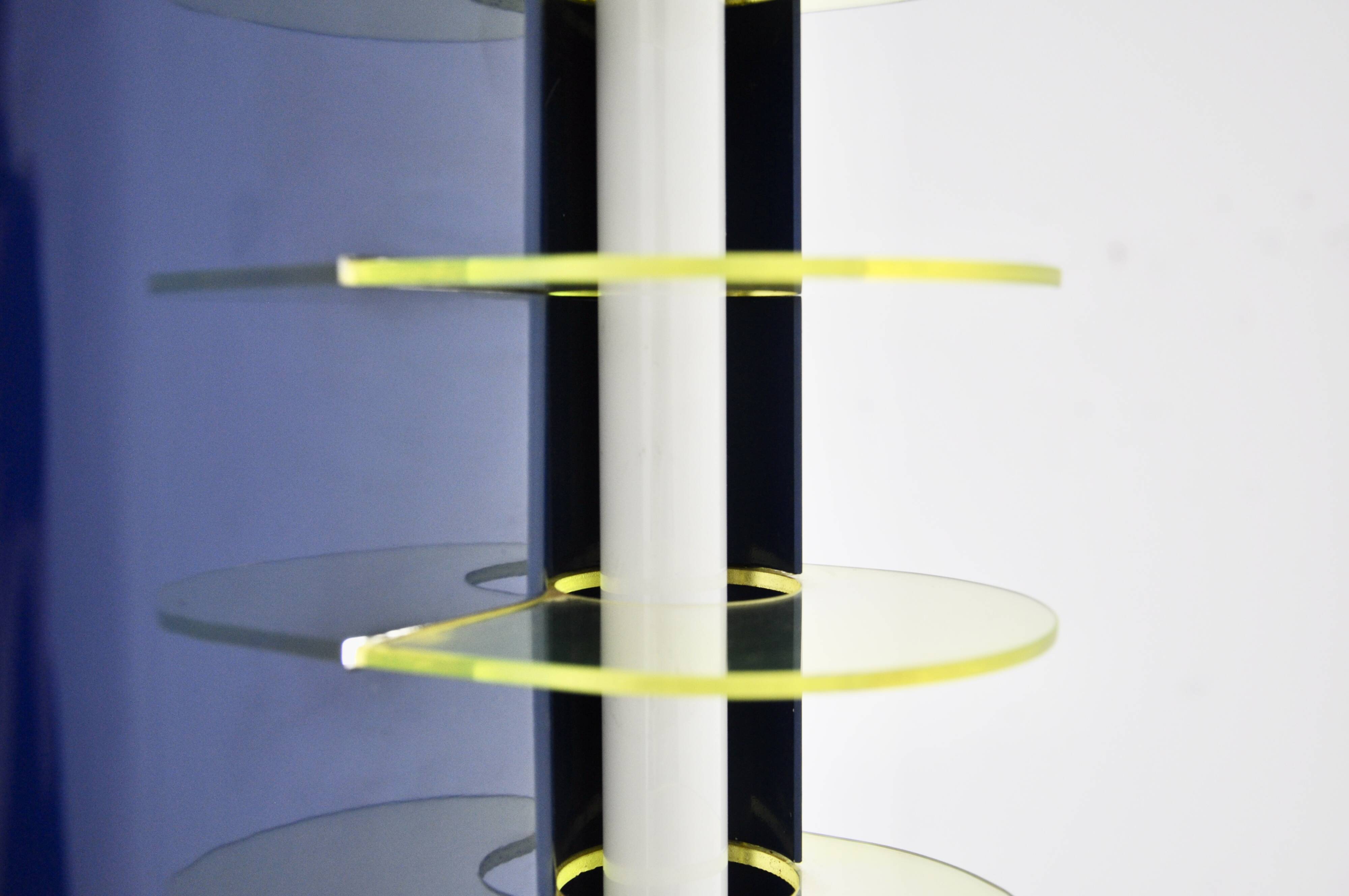 "Amalassunta" floor lamp by Vittorio Gregotti for Bilumen, 1960s