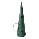 Green ceramic lamp