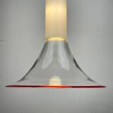 Suspended lamp Samanta in Murano glass attributed to Roberto Pamio for Leucos, Italy, 1970s.