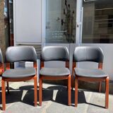 4 chaises de salle à manger années 60