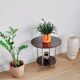 Table d'appoint vintage années 80