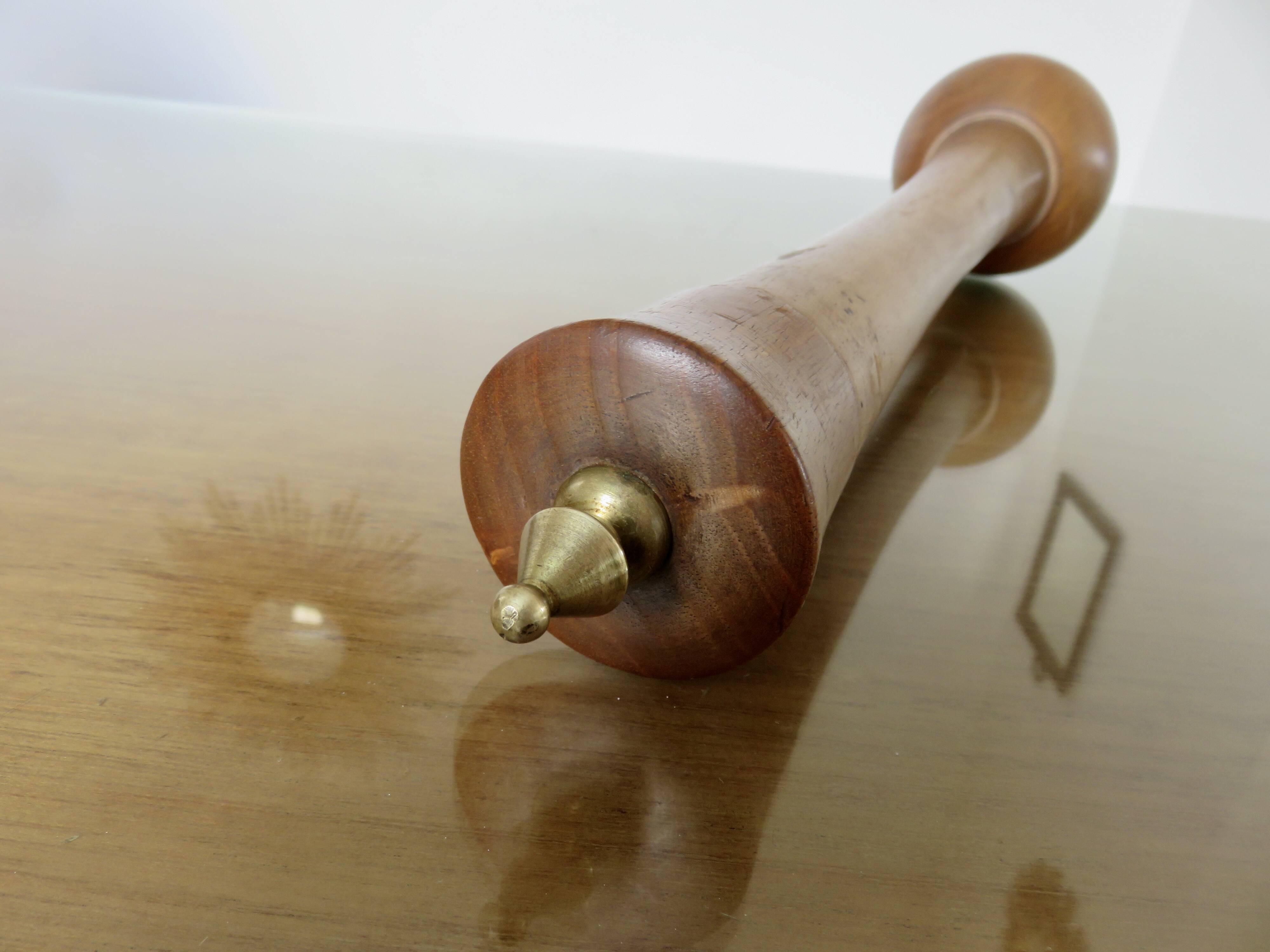 Large designer pepper mill made in Italy 1960