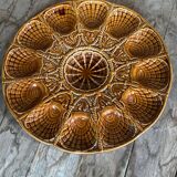 Sarreguemines oyster tray