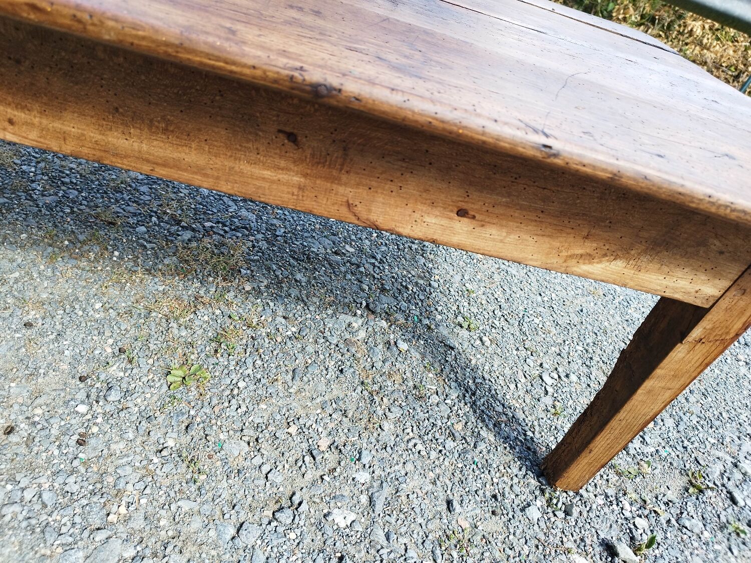 Table basse de ferme rustique