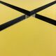 Lot 4 stools wood and formica yellow black and white
