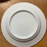 Blue apple dessert plates