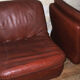 Pair of Mid-Century Leather Modular Lounge Chairs, 1970