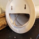 Hand ceramic wall lamp