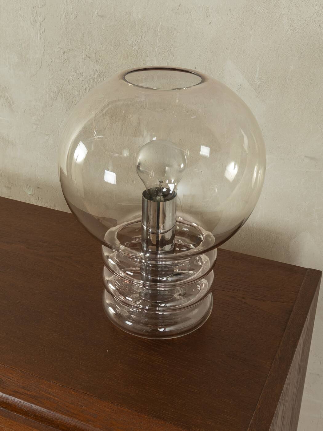 Bulb table lamp, Glashütte Limburg