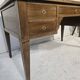 Double-sided writing desk in mahogany, Louis XVI style – 19th century