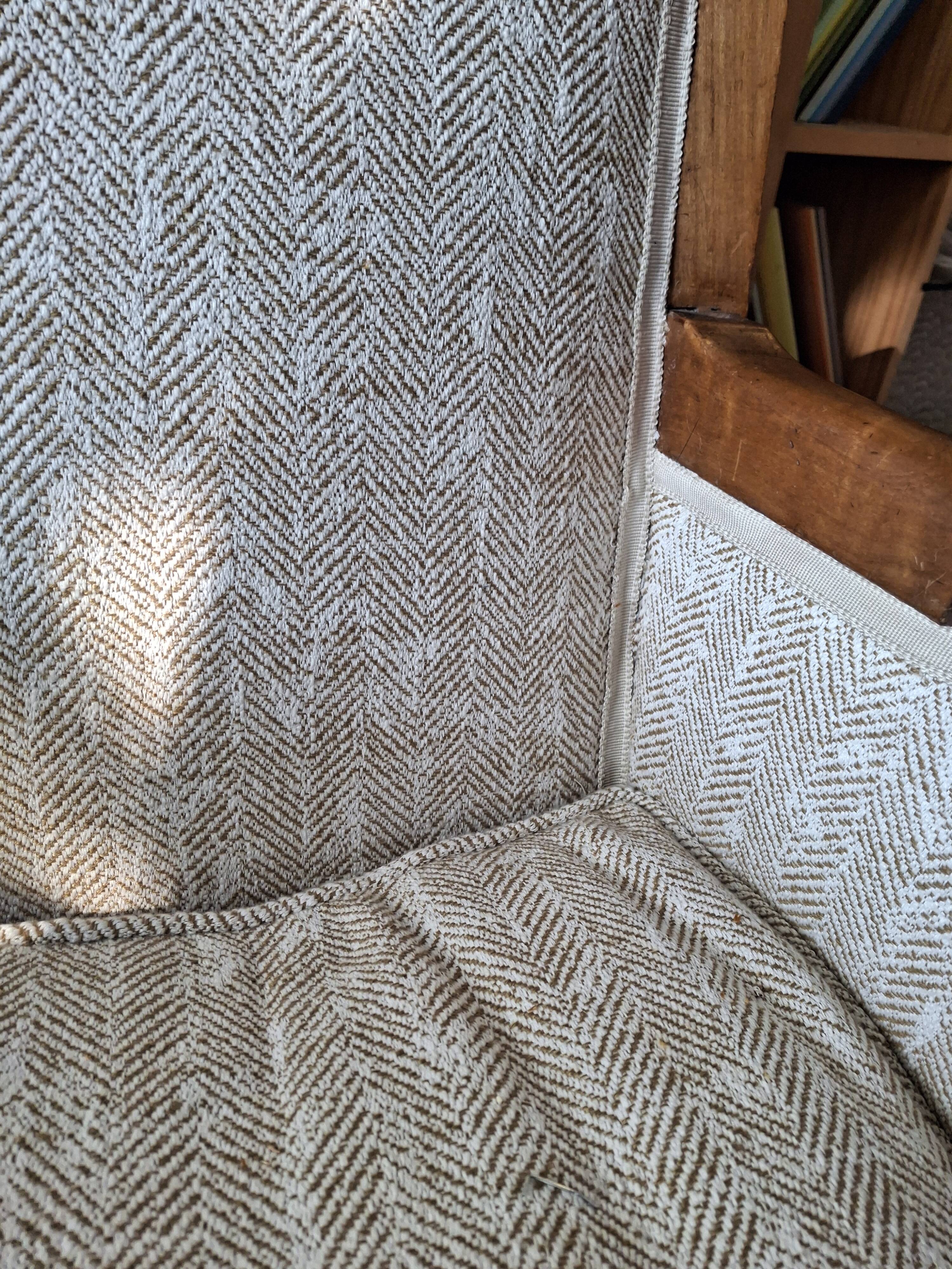 Pair of Bergère-style armchairs