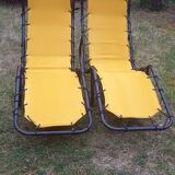 Set of 2 deck chairs