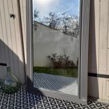 Beveled trumeau mirror