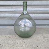 10 liter blown glass demijohn