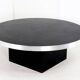 Table basse dans le style de Willy Rizzo - moderne du milieu du siècle