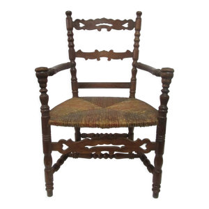 Fauteuil ancien avec - accoudoirs