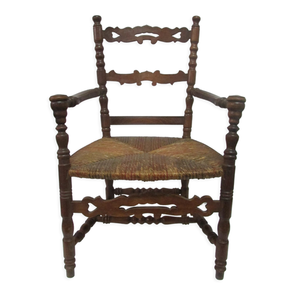 Fauteuil ancien avec accoudoirs