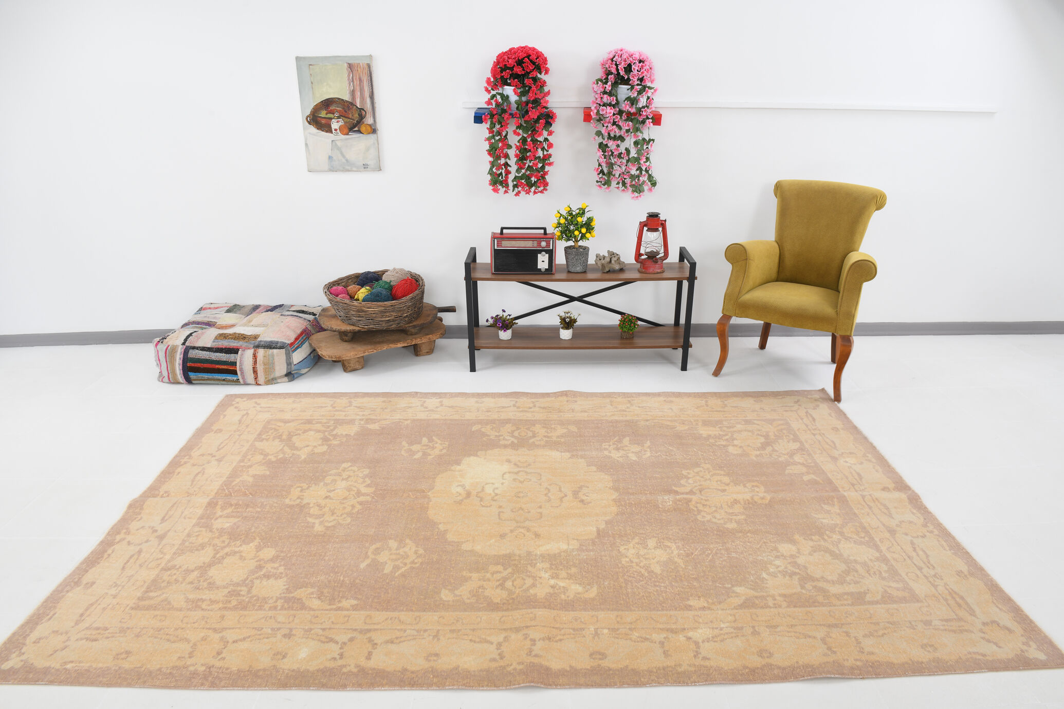 6x10 classic madallion vintage carpet tapis rugs, 299x189cm