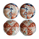 Lot de 4 assiettes Imari, Japon, période Meiji (1868-1912)