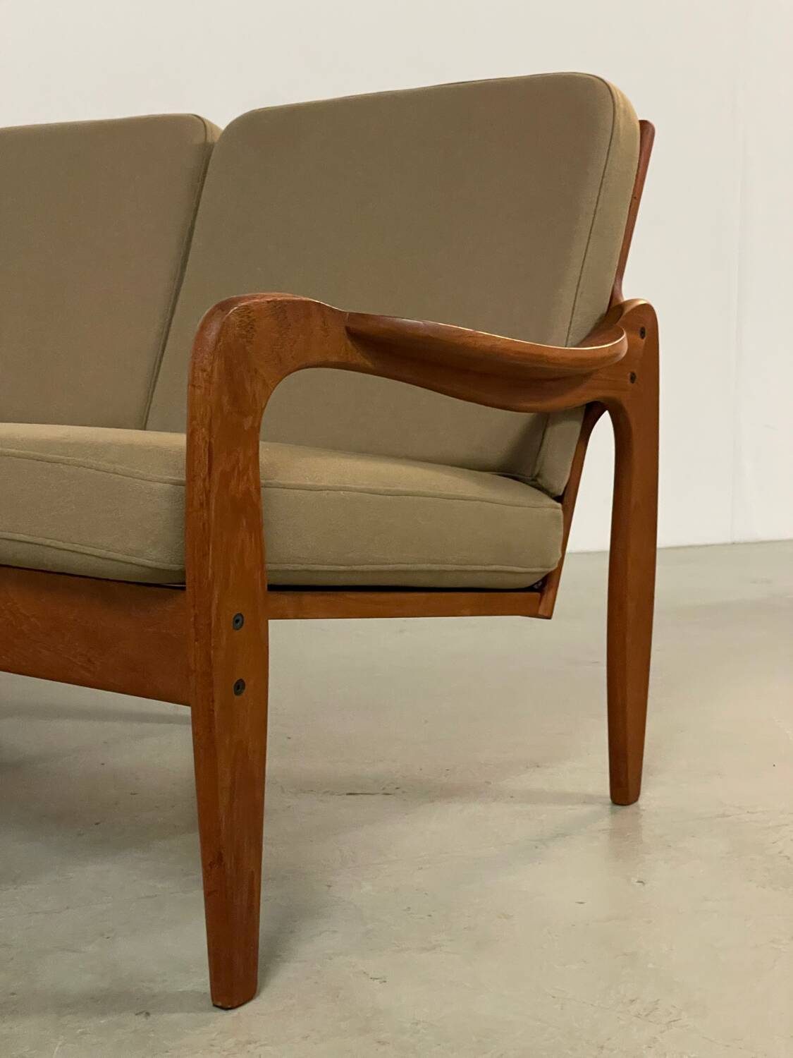 Teak sofa by Gelderland 1960s MCM MidCentury