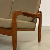 Teak sofa by Gelderland 1960s MCM MidCentury