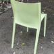 Slick-slick Starck pistachio chairs (set of 7)