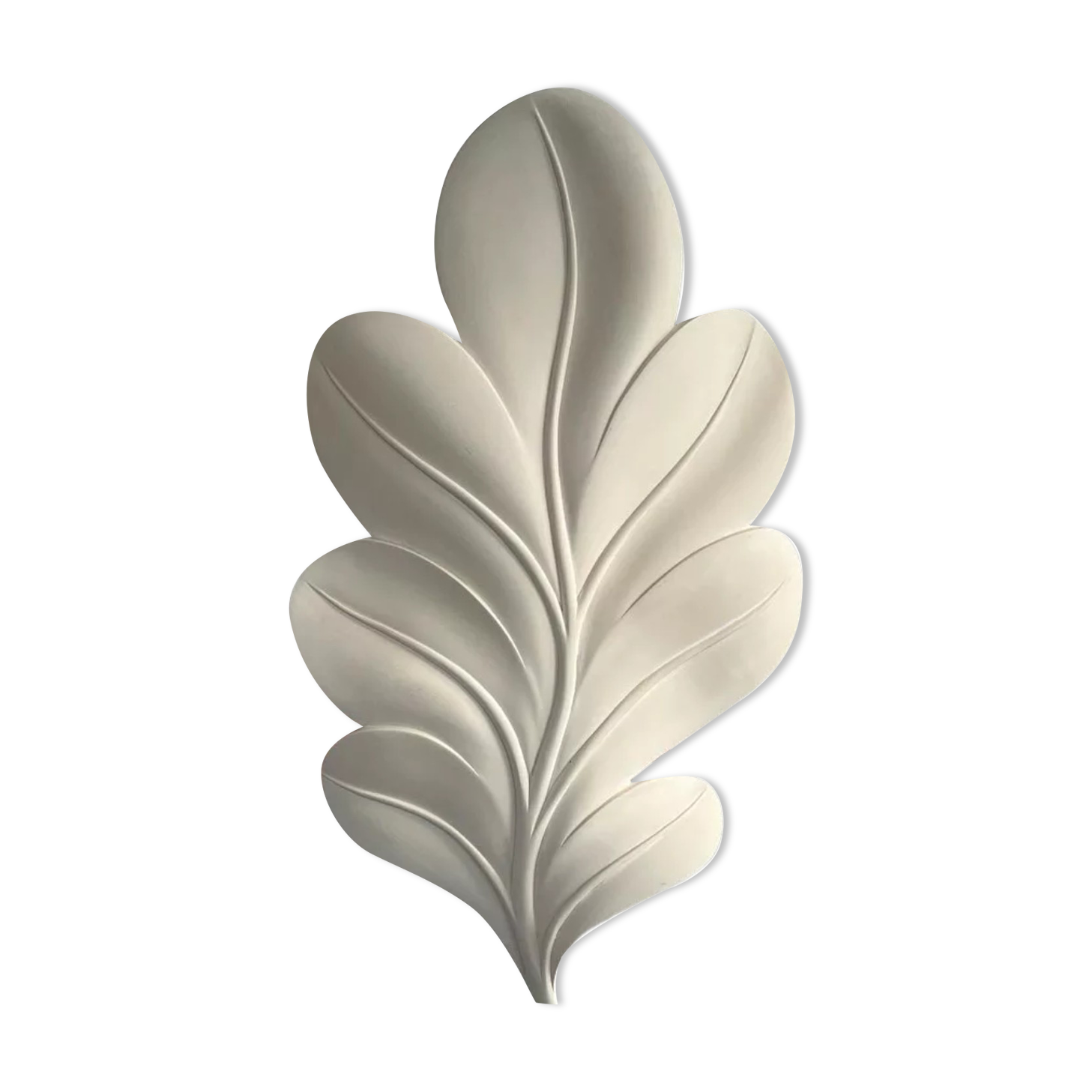 Plaster wall lamp
