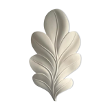 Plaster wall lamp
