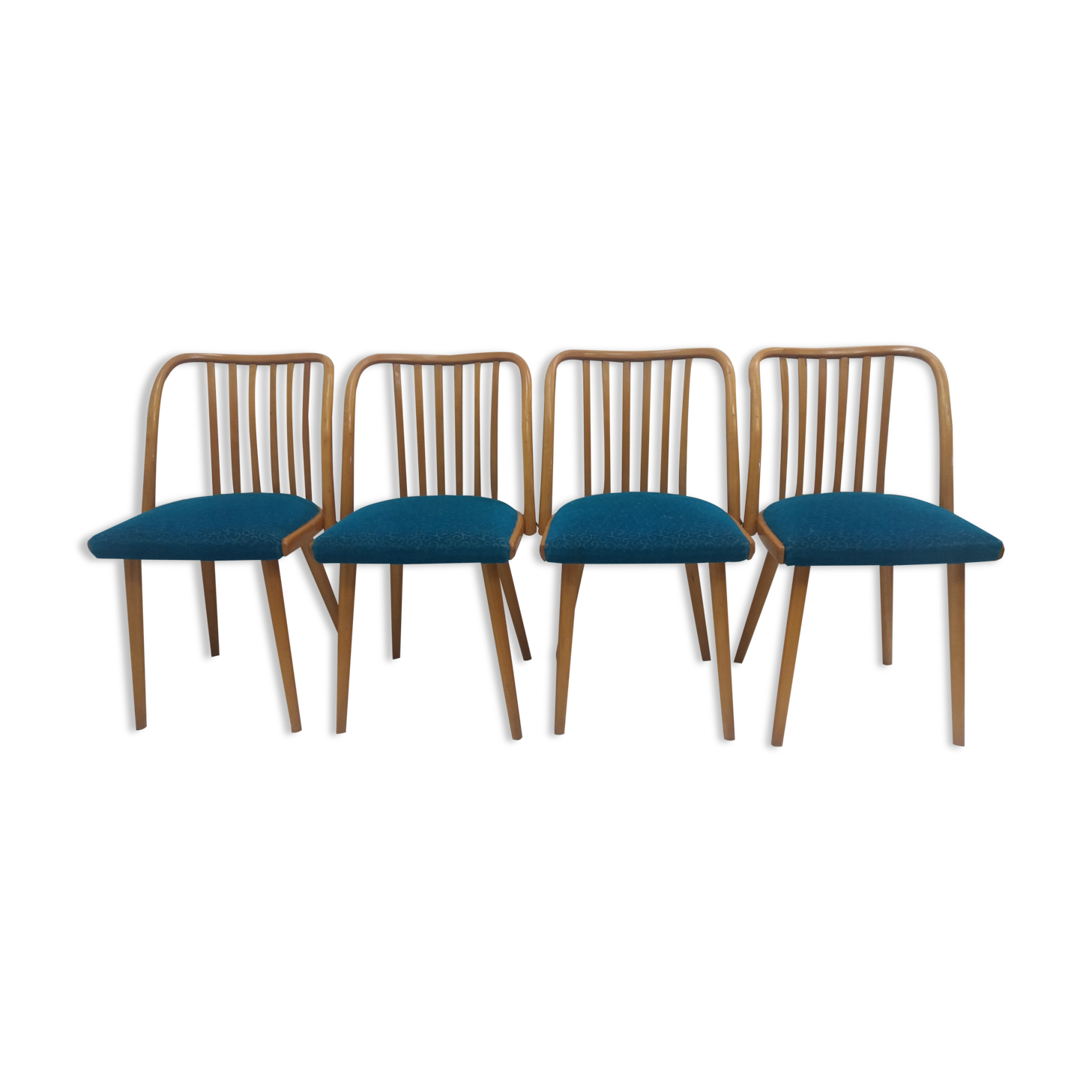 Set of 4 Design retro chair, Antonín Šuman for Ton, Czechoslovakia 1960