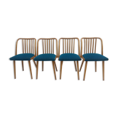 Lot de 4 chaises d'Antonín Šuman pour Ton, Tchécoslovaquie 1960