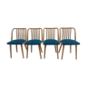 Lot de 4 chaises d'Antonín Šuman pour Ton, Tchécoslovaquie 1960