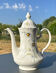 Vintage coffee pot Porcelain Winterling Röslau Bavaria – Daisy pattern