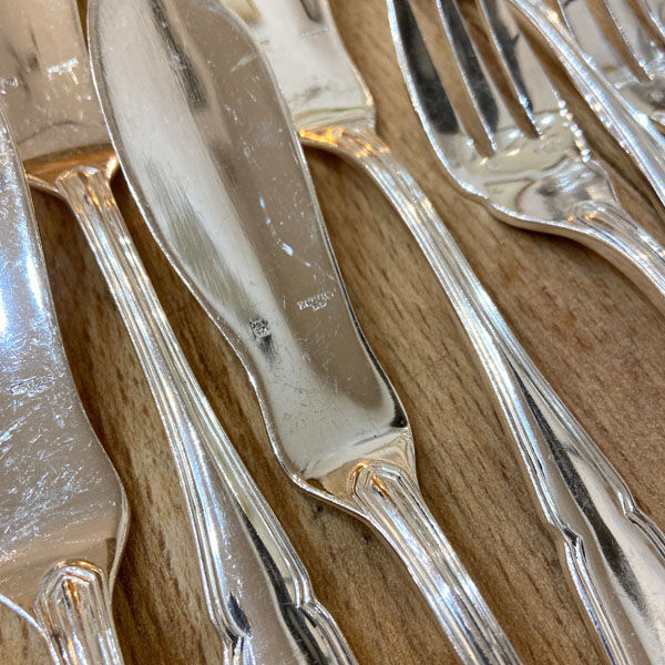 Fish service, Ercuis