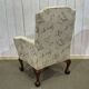 1930s English Chippendale walnut armchair