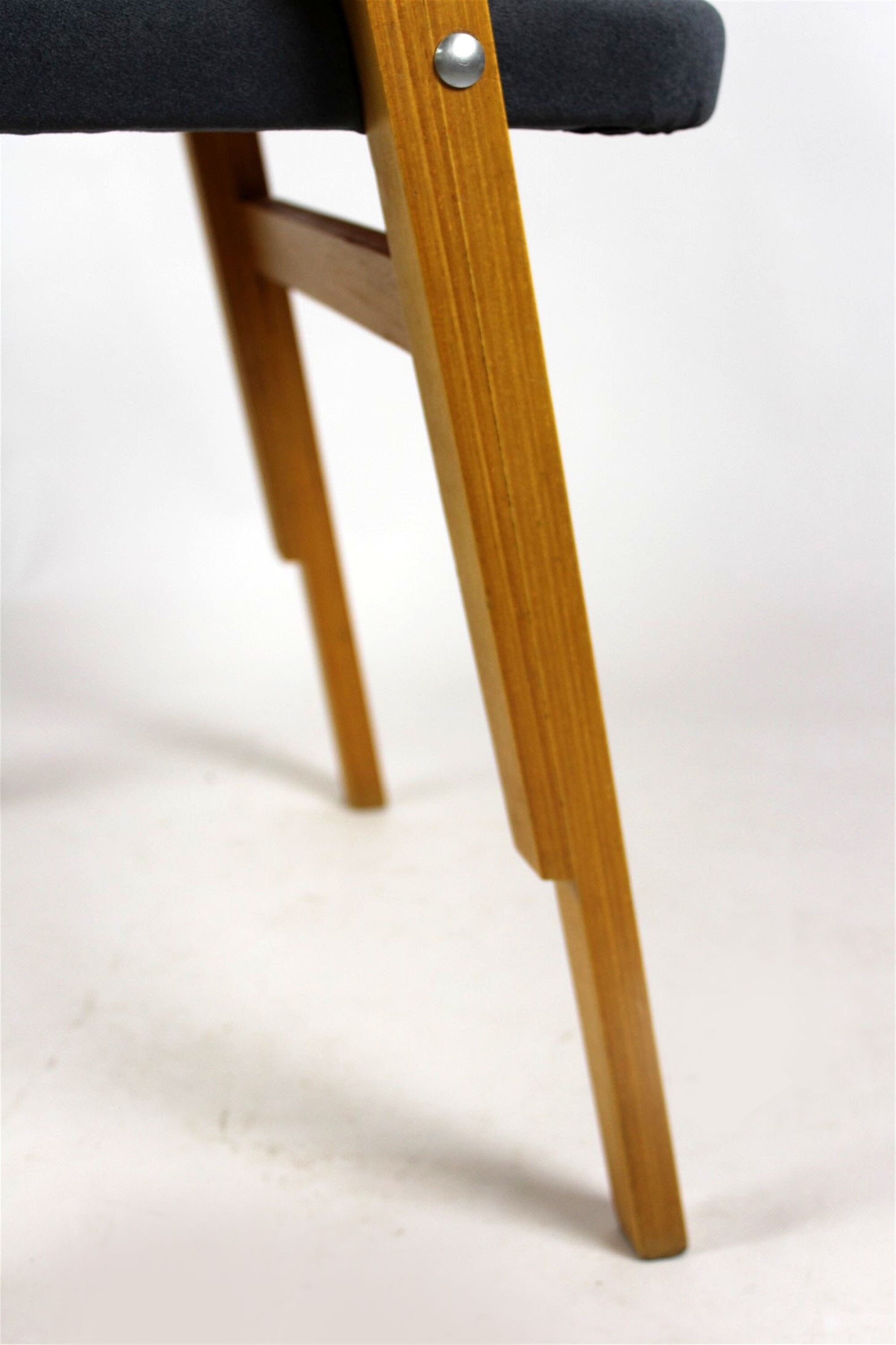 Czech Bent Plywood Chairs from Holesov, 1970s, Set of 4