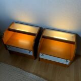 Pair of vintage bedside tables