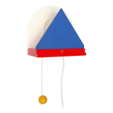 Ikea wall lamp geometric shapes and primary colors