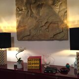 Bas relief in plaster