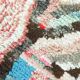 Moroccan Berber rug Boujaad ecru with colorful patterns 267x162cm