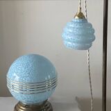 Clichy glass walking lamp