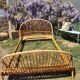 Rattan bed 110x180 cm