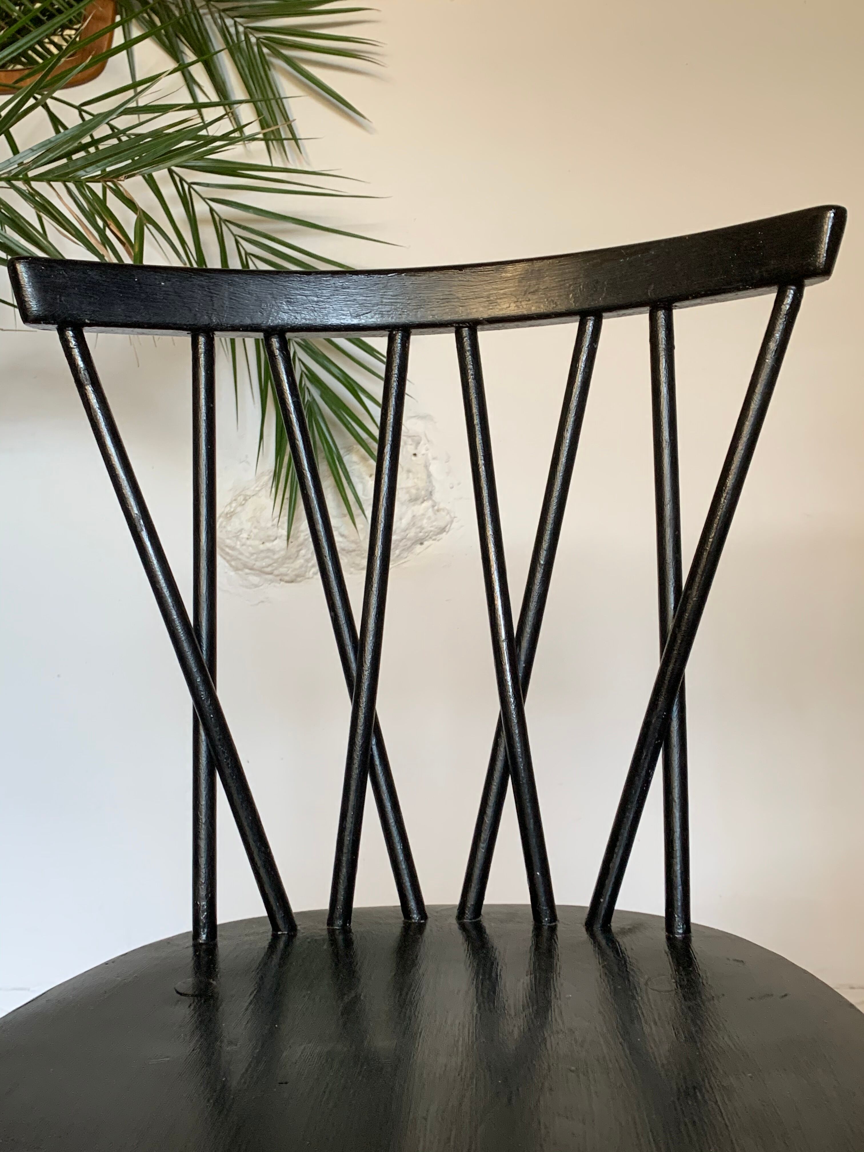 Vintage Ercol bar chairs pair